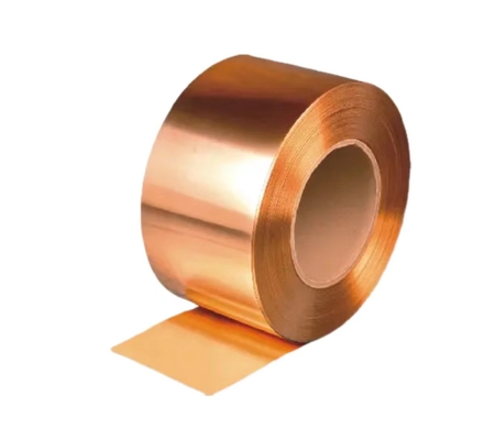 El copolímero natural del Cu 0.1-0.3m m cubrió la cinta de cobre EAA 0,05 milímetros