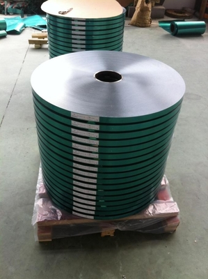 cinta de acero revestida del copolímero de 17m m para la producción de fibra óptica del cable