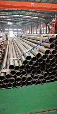 Pared de Baosteel serie inoxidable 201 202 204 inconsútiles del tubo 200 de la tubería de acero de 1m m - de 10m m