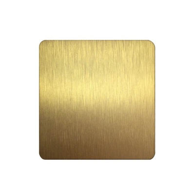 316 hoja en frío decorativa inoxidable de oro de la placa 1m m SS de la hoja de acero del espejo 8K