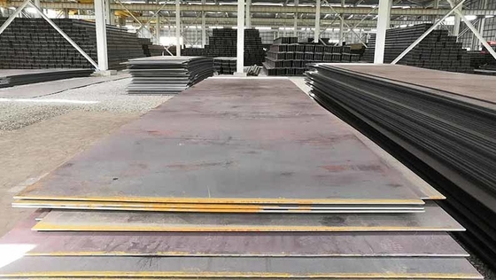 Hoja de metal laminada en caliente de acero de la placa Ar550 de  500 resistentes des alta temperatura