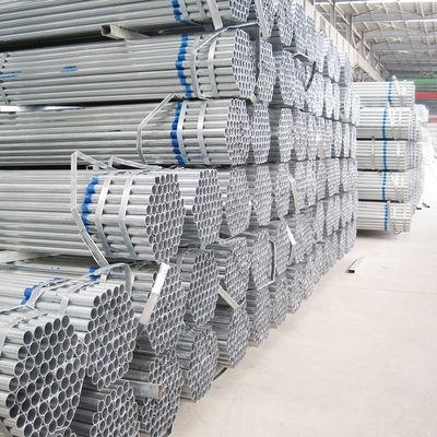 tubo redondo pre galvanizado grueso 60.3m m de 1.5mm-4.0m m 2 tubería de acero suave de la pulgada ERW