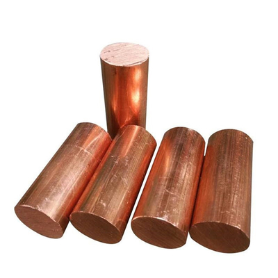 Barra de cobre pura del cobre del diámetro 3mm-500m m Rod TISCO C10200 C11000