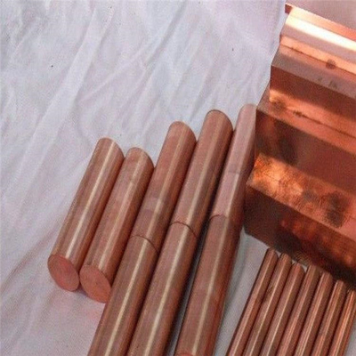 Barra de cobre pura del cobre del diámetro 3mm-500m m Rod TISCO C10200 C11000
